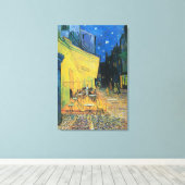 Vincent van Gogh Café Terrasse Leinwanddruck (Insitu (Holzboden))