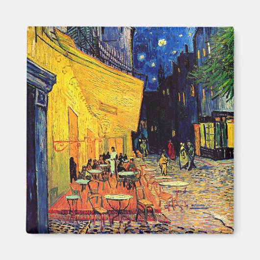 Vincent Van Gogh - Café Terrasse Magnet (Vorne)