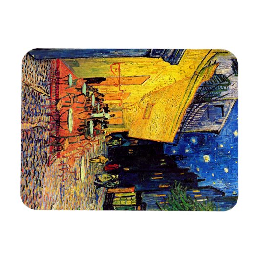 Vincent Van Gogh - Café Terrasse Magnet (Horizontal)