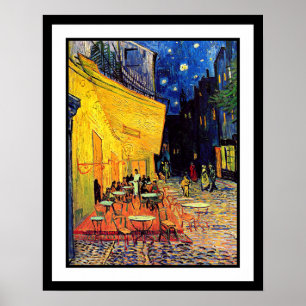 Vincent Van Gogh - Café Terrasse Poster