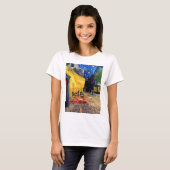 Vincent Van Gogh - Café Terrasse T-Shirt (Vorne ganz)