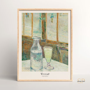 Vincent van Gogh Café-Tisch mit Absinth Fine Art Poster