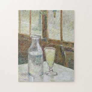 Vincent Van Gogh Cafétisch mit Absinth Puzzle