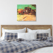 Vincent van Gogh - Campingplatz der Sinti und Roma Leinwanddruck (Insitu (Schlafzimmer))