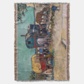 Vincent Van Gogh - Caravans, Sinti und Roma Camp b Decke (Vorderseite Vertikal)