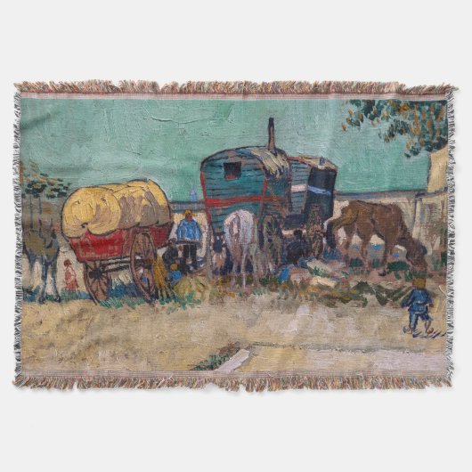 Vincent Van Gogh - Caravans, Sinti und Roma Camp b Decke (Vorderseite)