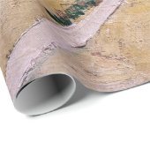 Vincent Van Gogh - Caravans, Sinti und Roma Camp b Geschenkpapier (Rolleneckpunkt)