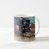 Vincent Van Gogh - Caravans, Sinti und Roma Camp b Kaffeetasse (VorderseiteRechts)