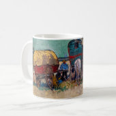 Vincent Van Gogh - Caravans, Sinti und Roma Camp b Kaffeetasse (Vorderseite Links)