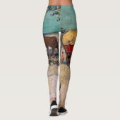 Vincent Van Gogh - Caravans, Sinti und Roma Camp b Leggings (Rückseite)