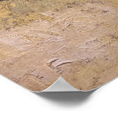 Vincent Van Gogh - Caravans, Sinti und Roma Camp b Poster (Ecke)