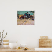 Vincent Van Gogh - Caravans, Sinti und Roma Camp b Poster (Küche)