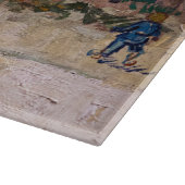 Vincent Van Gogh - Caravans, Sinti und Roma Camp b Schneidebrett (Ecke)