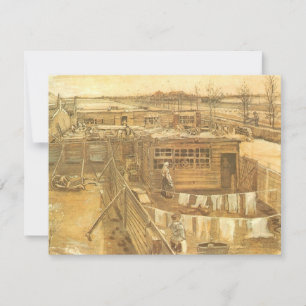 Vincent van Gogh - Carpenter's Yard and Wäsche