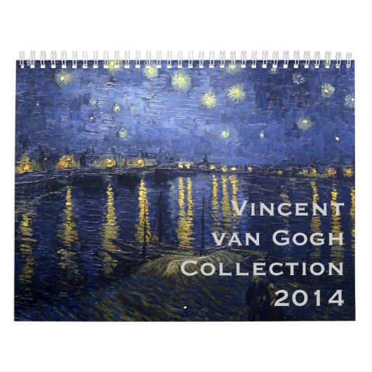Vincent van Gogh Collection ~ Änderungen an 2018 Kalender (Titelbild)