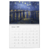 Vincent van Gogh Collection ~ Änderungen an 2018 Kalender (Jan 2027)