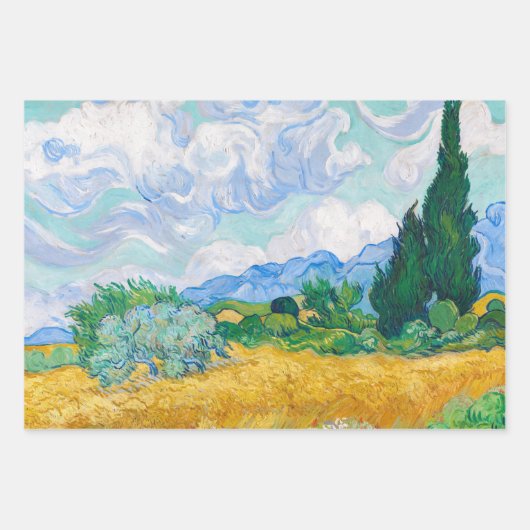 Vincent van Gogh Collection, Decoupage Geschenkpapier Set (Vorderseite 3)