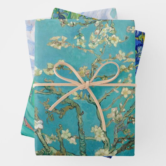 Vincent van Gogh Collection, Decoupage Geschenkpapier Set (Beispiel)