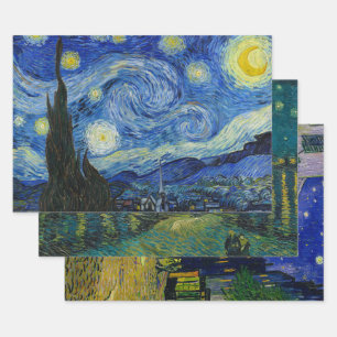 Vincent van Gogh Collection, Decoupage Geschenkpapier Set
