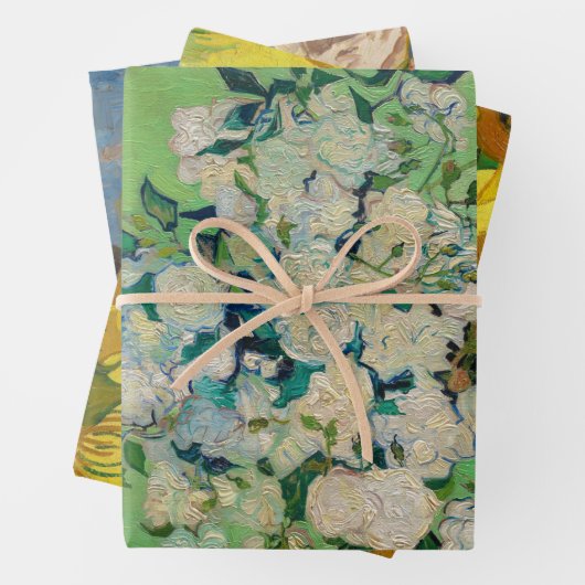 Vincent van Gogh Collection, Decoupage Geschenkpapier Set (Beispiel)