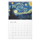 Vincent Van Gogh Collection Kalender (Jan 2027)