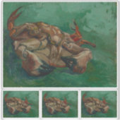 Vincent Van Gogh, Crab auf der Rückseite Aufkleber (Vorderseite)