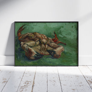 Vincent Van Gogh, Crab auf der Rückseite Fotodruck
