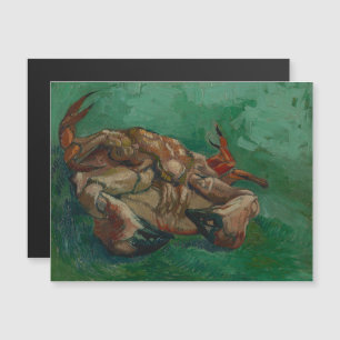 Vincent Van Gogh, Crab auf der Rückseite Magneteinladung