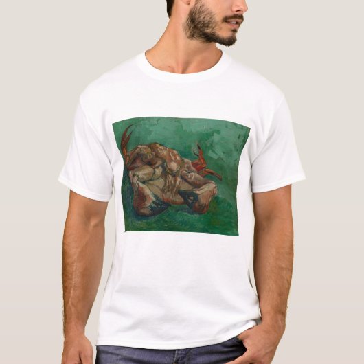 Vincent Van Gogh, Crab auf der Rückseite T-Shirt (Vorderseite)