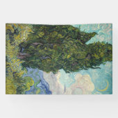Vincent van Gogh - Cypresses Banner (Horizontal)