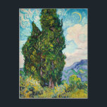 Vincent Van Gogh Cypresses Fine Art Art Postkarte<br><div class="desc">Vincent Van Gogh Cypresses Fine Art Art</div>