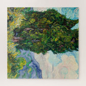 Vincent Van Gogh Cypresses Fine Art Art Puzzle (Horizontal)