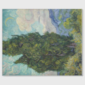 Vincent van Gogh - Cypresses Geschenkpapier (Flach)