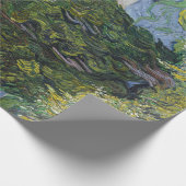 Vincent van Gogh - Cypresses Geschenkpapier (Ecke)