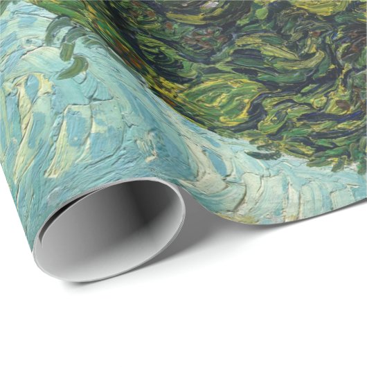 Vincent van Gogh - Cypresses Geschenkpapier (Rolleneckpunkt)