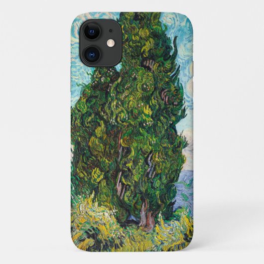 Vincent Van Gogh Cypresses Kunstmuseum Case-Mate iPhone Hülle (Rückseite)