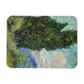 Vincent van Gogh - Cypresses Magnet (Horizontal)
