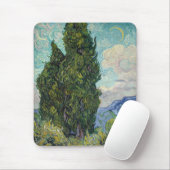 Vincent van Gogh - Cypresses Mousepad (Mit Mouse)