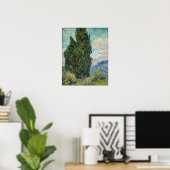 Vincent van Gogh - Cypresses Poster (Heimbüro)