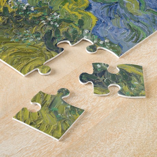 Vincent van Gogh - Cypresses Puzzle (Seite)