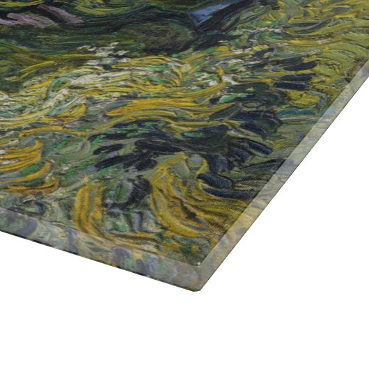 Vincent van Gogh - Cypresses Schneidebrett (Ecke)