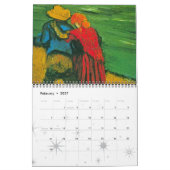 Vincent van Gogh Daily Life, Post-Impressionismus Kalender (Feb 2027)