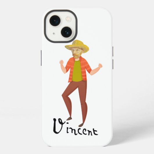 Vincent Van Gogh Dancing iPhone Hülle (Rückseite)