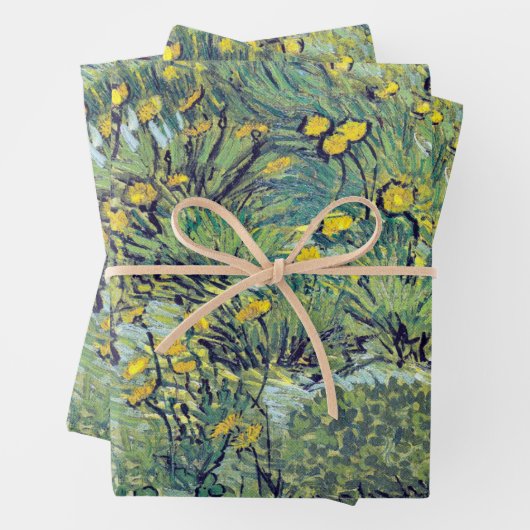 Vincent van Gogh Dandelion Poster Geschenkpapier Set (Beispiel)