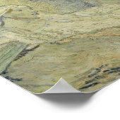 Vincent van Gogh - Das Aufziehen von Lazarus Poster (Ecke)