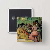 Vincent van Gogh - Das Bordell Button (Vorne & Hinten)
