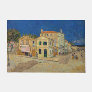 Vincent van Gogh - Das Gelbe Haus / Die Straße Fußmatte