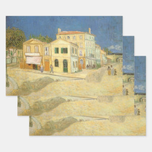 Vincent van Gogh - Das gelbe Haus (Die Straße) Geschenkpapier Set