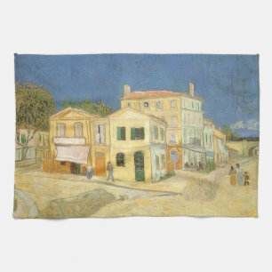 Vincent van Gogh - Das gelbe Haus (Die Straße) Geschirrtuch