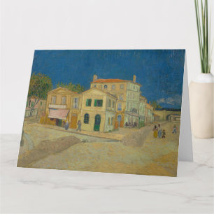 Vincent Van Gogh, das gelbe Haus, die Straße Karte